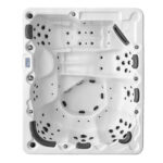 Bovenaanzicht Sunspa Roma jacuzzi